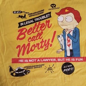 Rick And Morty T Shirt Better Call Saul x Morty